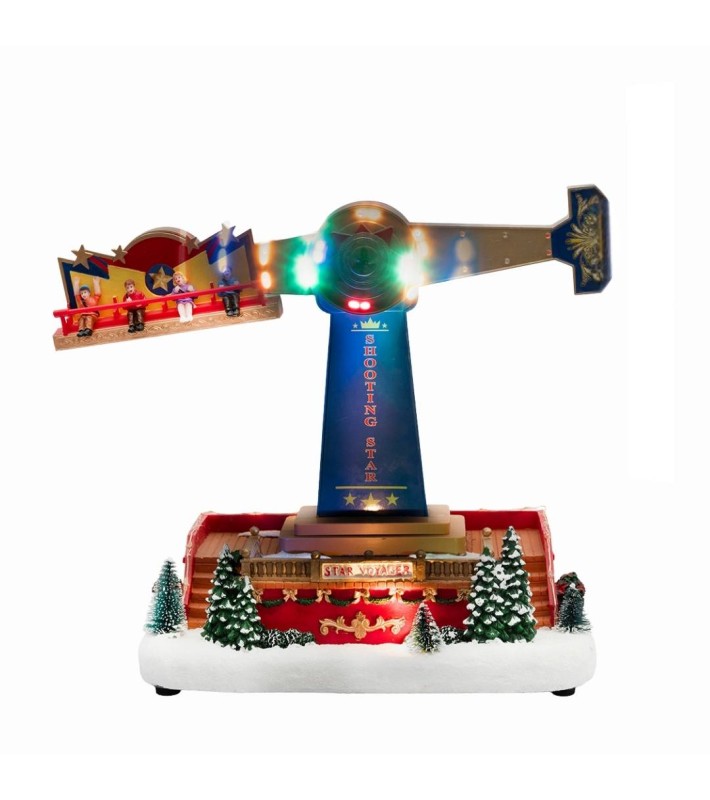 Christmas Carousel with Light, Sound and Movement - 40cm Christmas Carousel with Light, Sound and Movement - 40cm