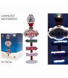 Christmas Lighted Street Lamp - 115cm Christmas Lighted Street Lamp - 115cm