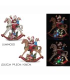 Christmas Figure on Horse - 36cm Christmas Figure on Horse - 36cm