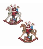 Christmas Figure on Horse - 36cm Christmas Figure on Horse - 36cm