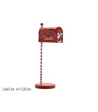 Christmas Mailbox with Base - 36x112cm