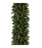 Dakota Garland x 3 connector(H540CM) - Green - 200 LED - L1620/D40cm - 600 Tips Dakota Garland x 3 connector(H540CM) - Green - 200 LED - L1620/D40cm - 600 Tips