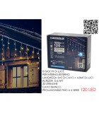 LED Curtain Lights - Warm White LED - 4.8m x 0.6m 120 LEDs LED Curtain Lights - Warm White LED - 4.8m x 0.6m 120 LEDs
