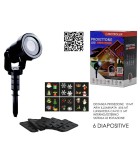 LED Projector with Slides