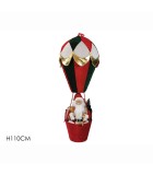 Christmas Santa with Balloon - White or Red 110cm Christmas Santa with Balloon - White or Red 110cm