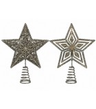 Tree Topper (4 assoprted) - Silver - 27cm Tree Topper (4 assoprted) - Silver - 27cm