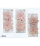 Decorative Set Flowers - Pink (2 pcs)
