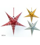 Decorative Star - Paper 30cm (3 designs)