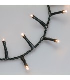 String LED Lights  - Warm White with Green Cable - 40,5+4m   (2000 LED) String Lights