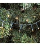 String LED Lights  - Warm White with Green Cable - 40,5+4m   (2000 LED) String Lights