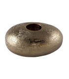 Candle Holder Topaz - Lightgold 16x13x8cm Candle Holder Topaz - Lightgold 16x13x8cm