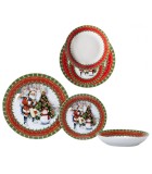 Christmas Dinnerware Set - 18 Pieces Christmas Dinnerware Set - 18 Pieces