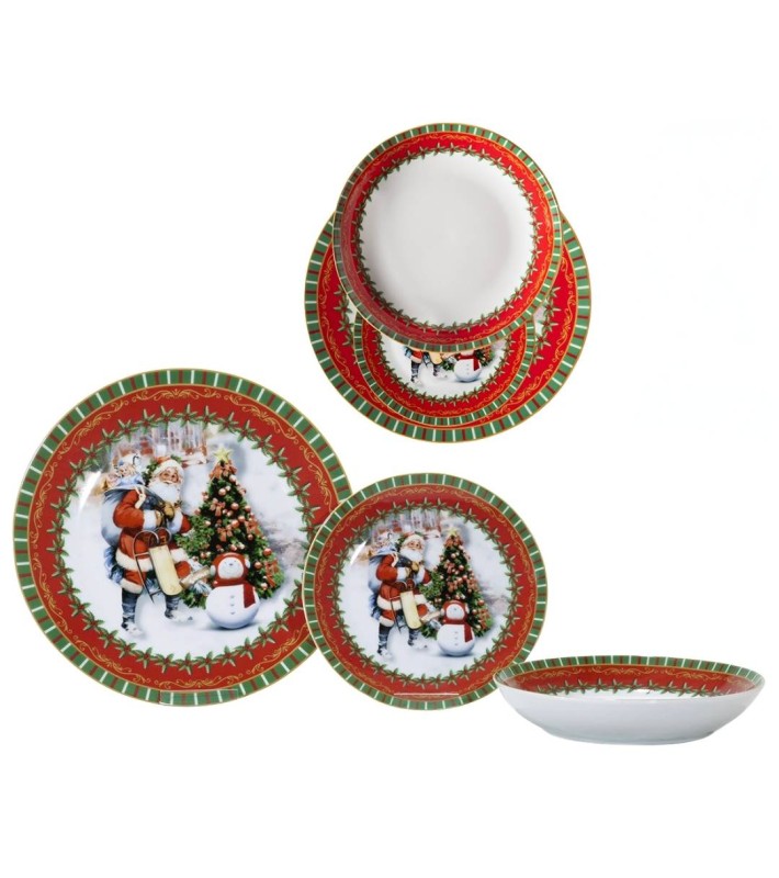 Christmas Dinnerware Set - 18 Pieces Christmas Dinnerware Set - 18 Pieces