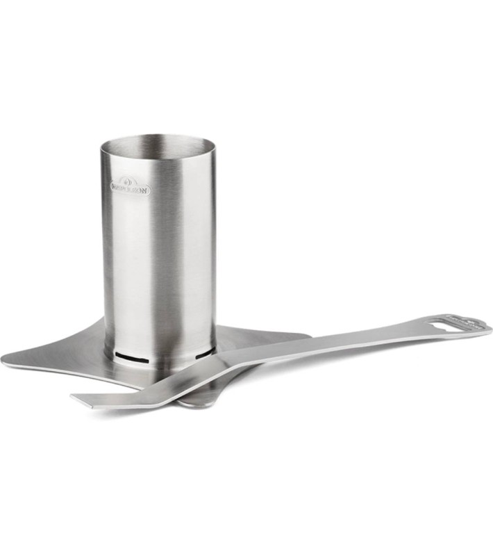 Stainless Steel Chicken Roaster Napoleon - 12.5 × 12.5 × 11cm Stainless Steel Chicken Roaster Napoleon - 12.5 × 12.5 × 11cm