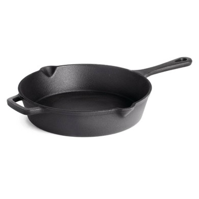 Cast Iron Frying Pan Napoleon - Black - Ø24 × H6cm Cast Iron Frying Pan Napoleon - Black - Ø24 × H6cm