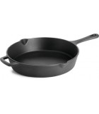 Cast Iron Frying Pan Napoleon - Black - Ø30 × H6cm Cast Iron Frying Pan Napoleon - Black - Ø30 × H6cm