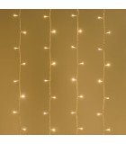 LED Curtain Lights - Warm White - Smart Connect 100xH200cm 120LED IP44