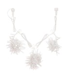 Hanging garland 3 light clusters - Warm White - Smart Connect H75/125/100cm 288LED
