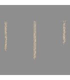 Hanging garland 3 light clusters - Warm White - Smart Connect H75/125/100cm 288LED