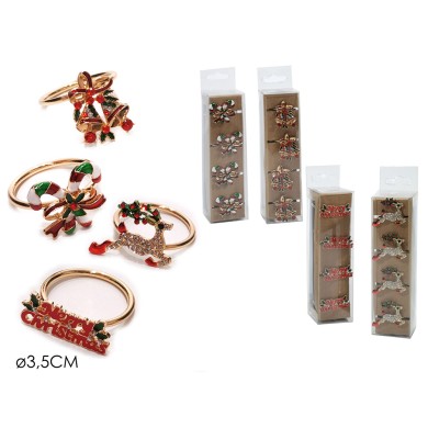 Christmas Napkin Holder (4pcs set) Christmas Napkin Holder (4pcs set)