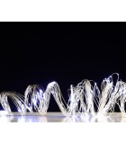 LED Lights Octapus - White MicroLED with Silver Copper Cable - Programmable 2,5m 400LED IP20