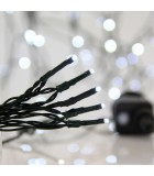 Λαμπάκια LED Σειρά - Λευκό LED με Πράσινο Καλώδιο - Με πρόγραμμα 3M 700LED IP44