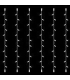 LED Lights String - Warm White with White Rubber Cable 20LED IP65