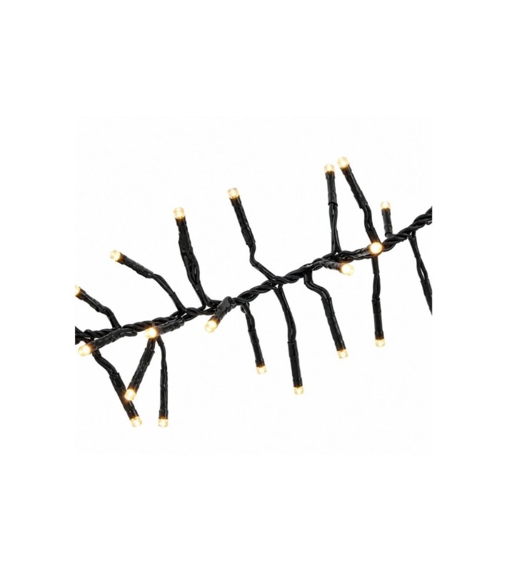 CLUSTER 5,5m, 588 LED 3mm, 31V ADAPTOR, 8 M/F & MEMORY, GREEN PVC CLUSTER 5,5m, 588 LED 3mm, 31V ADAPTOR, 8 M/F & MEMORY, GREEN PVC