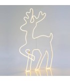 Warm white Deer wh 5m Neon rope light 54*89cm IP44 Warm white Deer wh 5m Neon rope light 54*89cm IP44