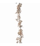 Decorative Flower Garland - Champagne 120cm