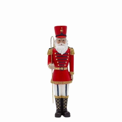 Διακοσμητικός Καρυοθραύστης - Κόκκινο - Υ28.5εκ. Διακοσμητικός Καρυοθραύστης - Κόκκινο - Υ28.5εκ.