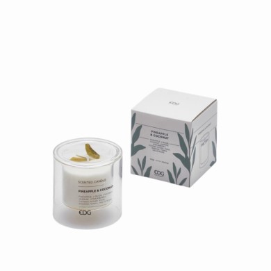 Αρωματικό κερί σε ποτηράκι - Pineapple & Coconut - 8xΥ7,5εκ