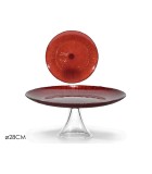 Serving Plate - Alz - Red - Ø28CM