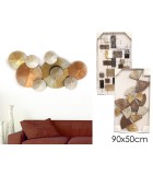 Wall Decoration - Gold 90x50cm (3 designs)