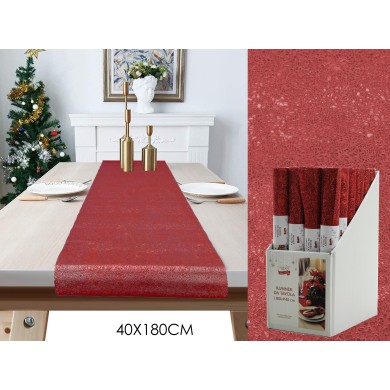 Runner - Red 40x180cm