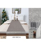 Table Runner - White 40x180cm