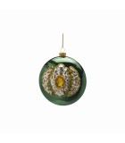 Ornament Ball - Gmme - Green - 10xH12cm