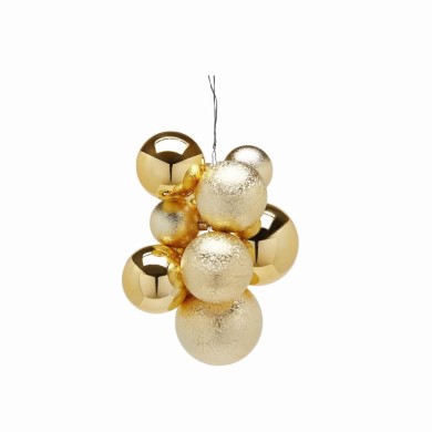 Hanging Decoration - Groovemix - Gold - 10pcs Hanging Decoration - Groovemix - Gold - 10pcs