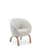 Outdoor Sofa Set - Broadway - integrated MarinePLUS leather - Cream 