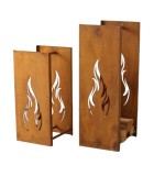Wood Shelf - Torun - Brown - H70 cm