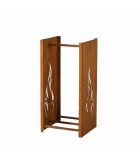Wood Shelf - Torun - Brown - H90 cm