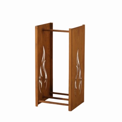 Wood Shelf - Torun - Brown - H90 cm