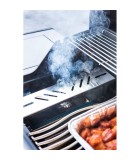 Smoker Box Napoleon - Stainless Steel - 40.5 × 8.5 × 6.5cm Smoker Box Napoleon - Stainless Steel - 40.5 × 8.5 × 6.5cm