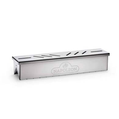 Smoker Box Napoleon - Stainless Steel - 40.5 × 8.5 × 6.5cm