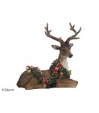 Decorative Reindeer - Orn - Brown -  H26cm