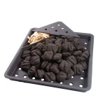 Charcoal & Smoker Tray Napoleon - Cast Iron - Black - 38.6 × 36.7 × 4.8cm Charcoal & Smoker Tray Napoleon - Cast Iron - Black - 38.6 × 36.7 × 4.8cm