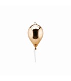 Ornament Glass Balloon - Shiny Dark Gold - 15xH24cm Ornament Glass Balloon - Shiny Dark Gold - 15xH24cm