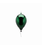 Ornament Glass Balloon - Shiny Green - 20xH32cm Ornament Glass Balloon - Shiny Green - 20xH32cm