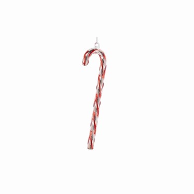 Ornament Candy - Glass - Red - H24cm