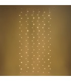 LED Curtain Lights - Warm White - Smart Connect 100xH300cm 180LED IP44